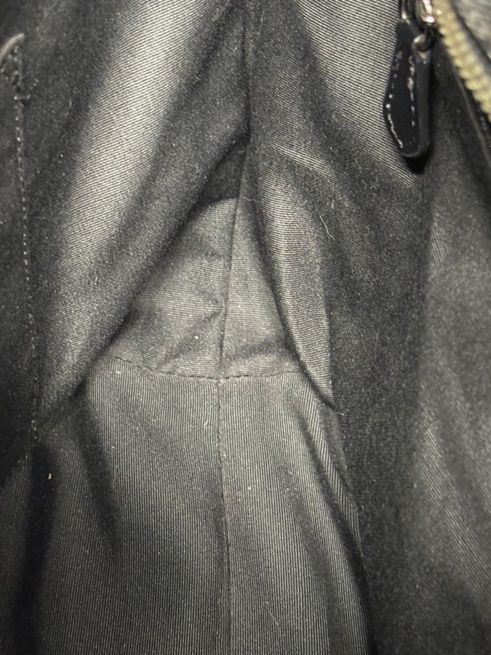 Coach Signature City Zip Tote - Black Smoke/Black F58292 - Picture 13 of 15